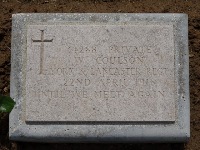 Struma Military Cemetery - Coulson, William